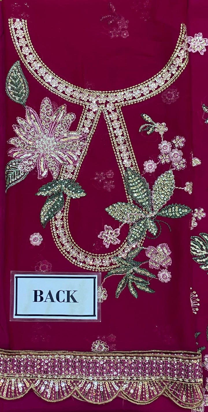 Jazmin Chiffon Suit-Replica Suits-Replica Zone