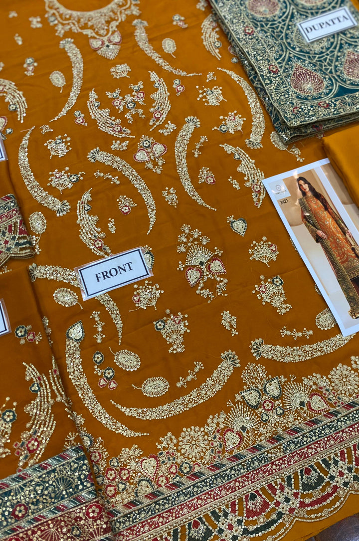 Jazmin Chiffon Suit-Replica Suits-Replica Zone