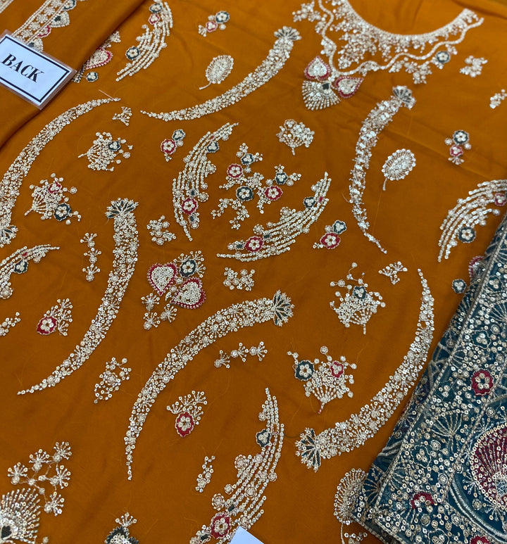 Jazmin Chiffon Suit-Replica Suits-Replica Zone