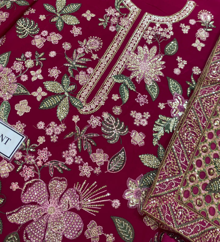 Jazmin Chiffon Suit-Replica Suits-Replica Zone