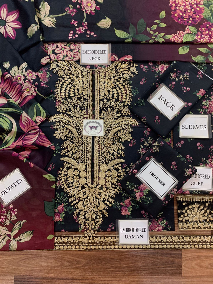 Jazmin Lawn Suit-Lawn Suits-Replica Zone