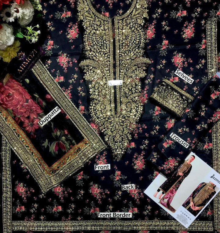 Jazmin Silk Suit-Replica Suits-Replica Zone