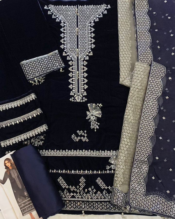 Jazmin Velvet Suit-Replica Suits-Replica Zone