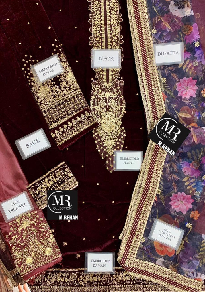 Jazmin Velvet Suit-Replica Suits-Replica Zone