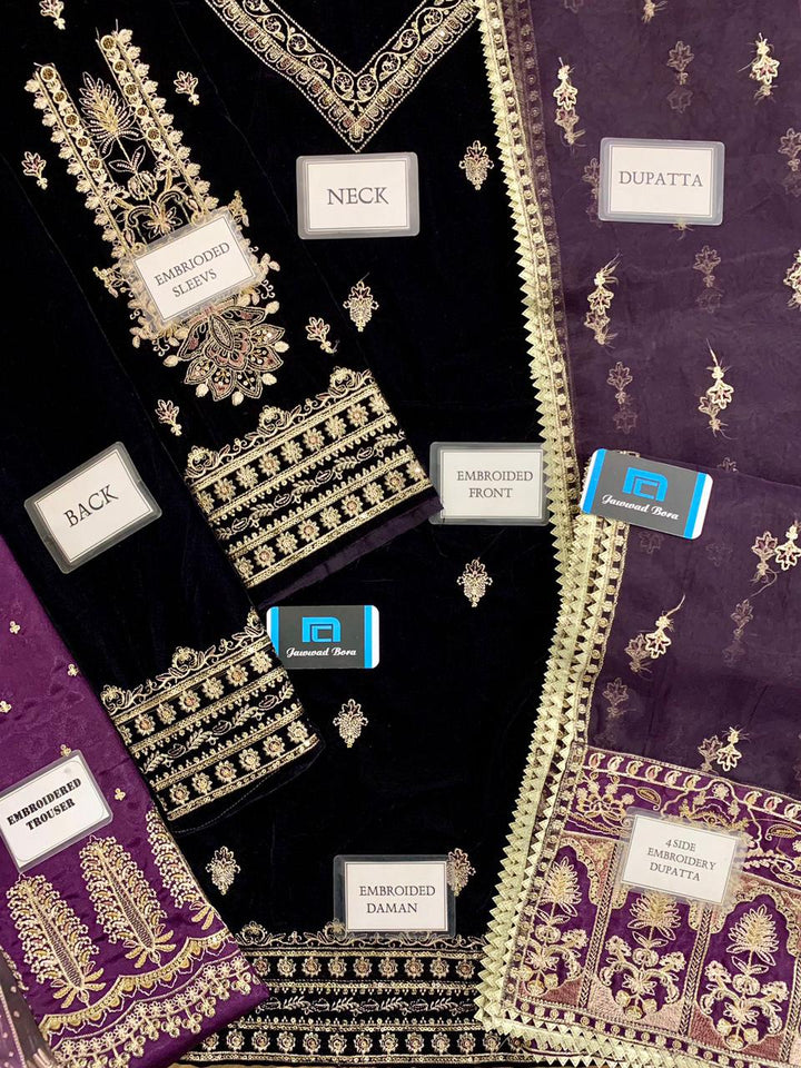Jazmin Velvet Suit-Replica Suits-Replica Zone
