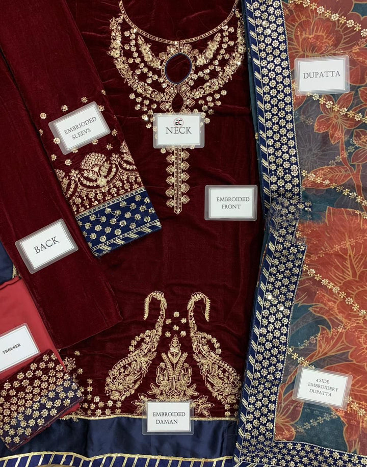 Jazmin Velvet Suit-Replica Suits-Replica Zone