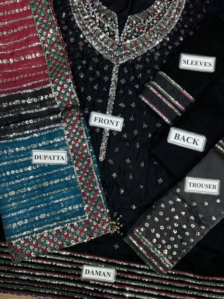 Jazmin Velvet Suit-Replica Suits-Replica Zone