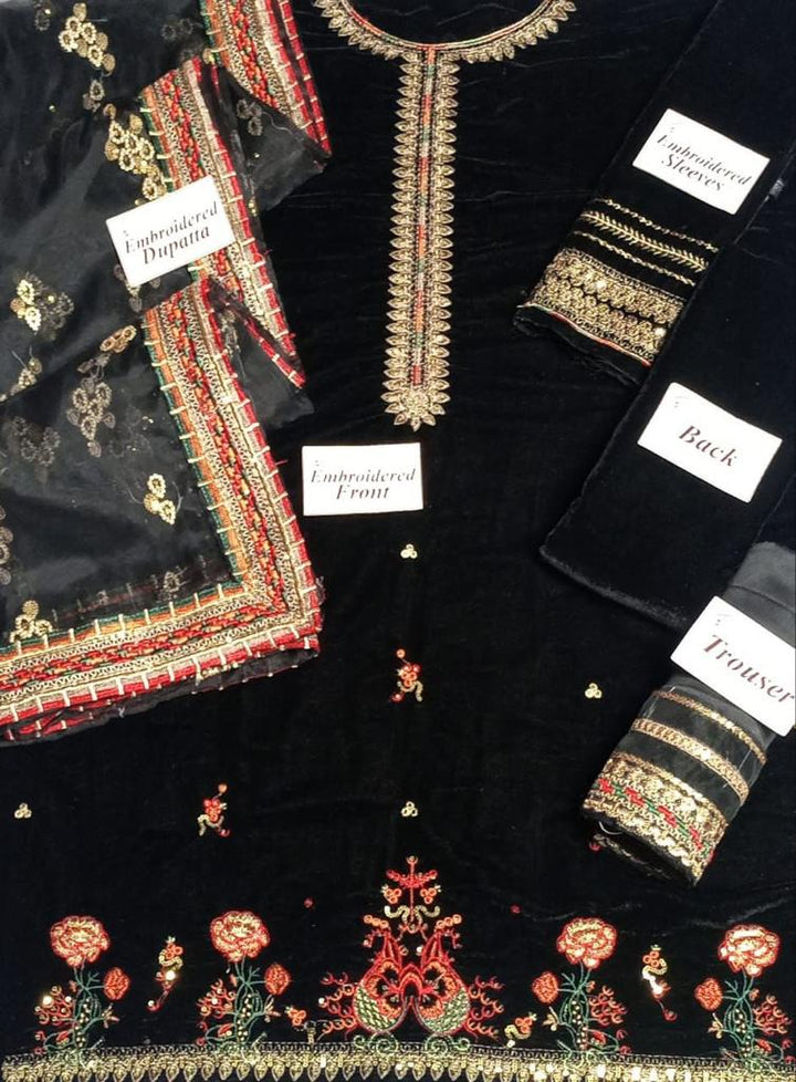 Jazmin Velvet Suit-Replica Suits-Replica Zone