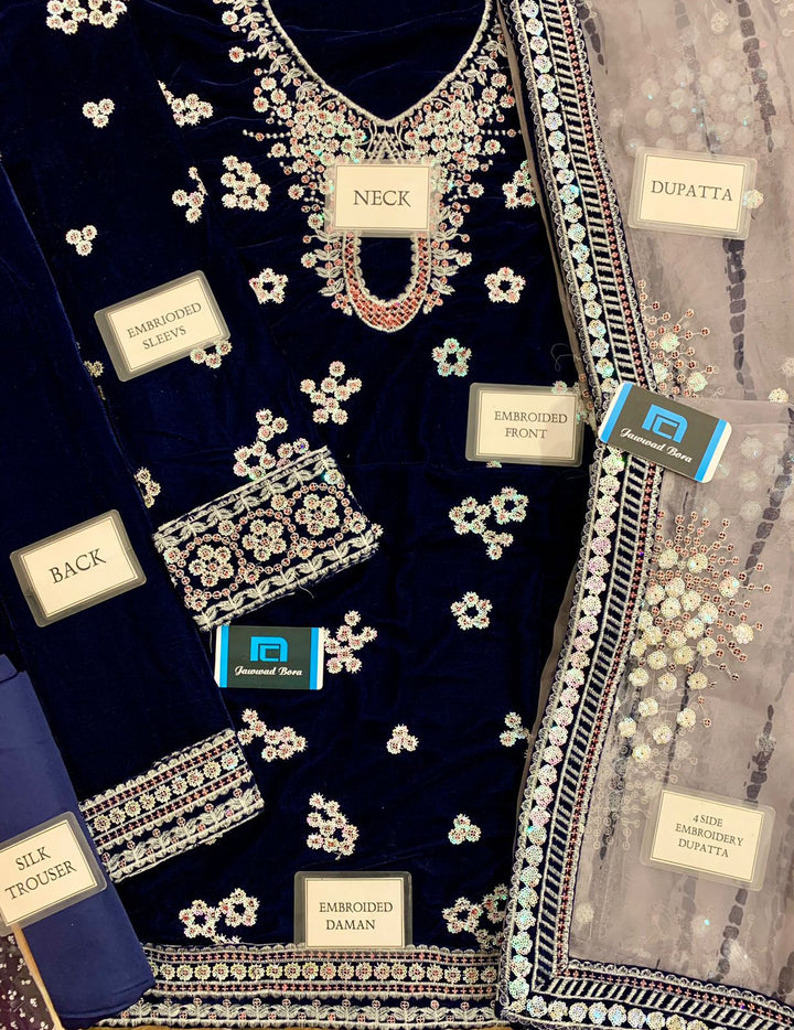 Jazmin Velvet Suit-Replica Suits-Replica Zone