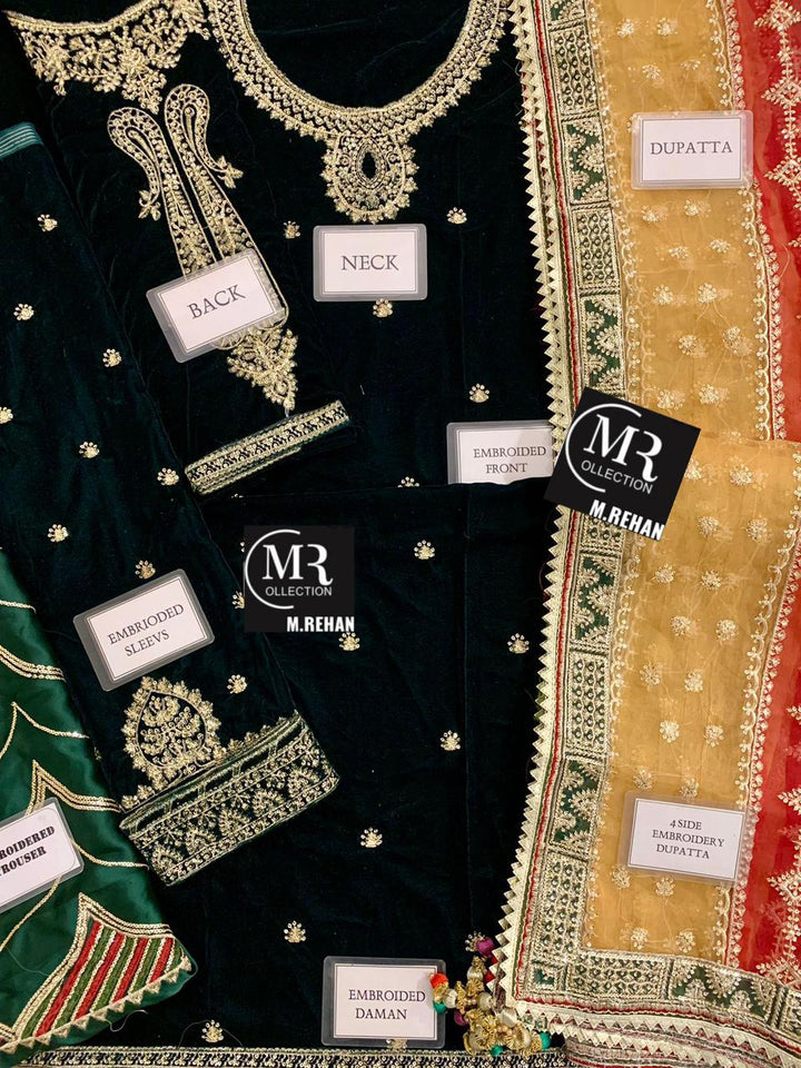 Jazmin Velvet Suit-Replica Suits-Replica Zone