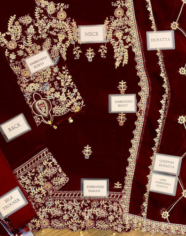 Jazmin Velvet Suit-Replica Suits-Replica Zone