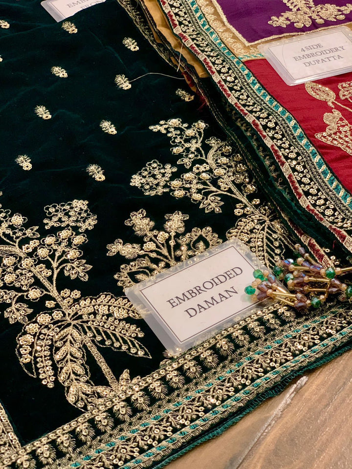 Jazmin Velvet Suit-Replica Suits-Replica Zone