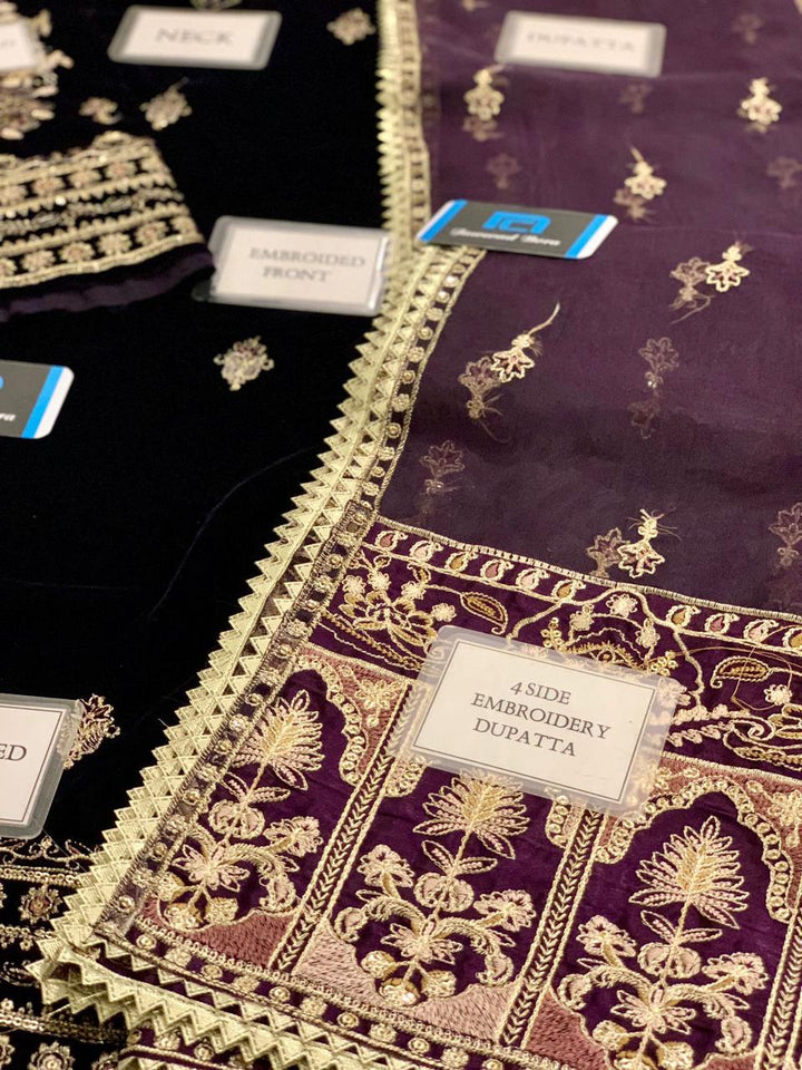 Jazmin Velvet Suit-Replica Suits-Replica Zone