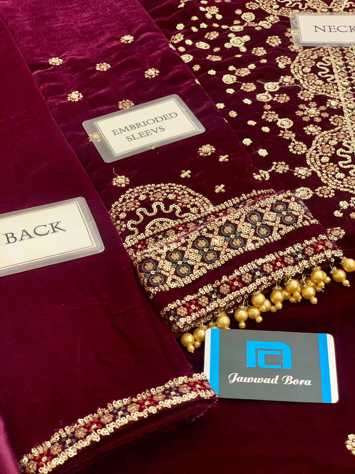 Jazmin Velvet Suit-Replica Suits-Replica Zone