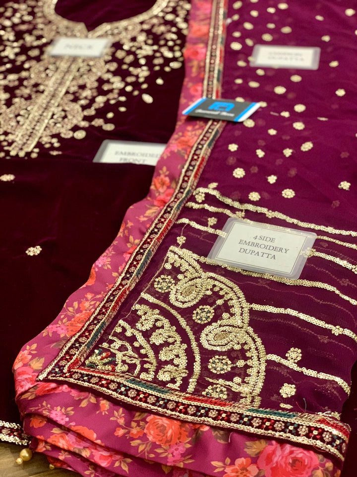 Jazmin Velvet Suit-Replica Suits-Replica Zone