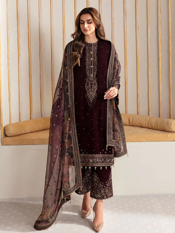Jazmin Velvet Suit-Replica Suits-Replica Zone