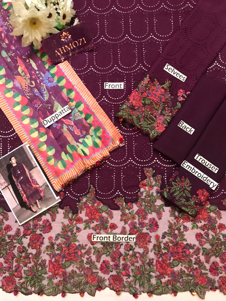 Jugnu Lawn Suit-Lawn Suits-Replica Zone
