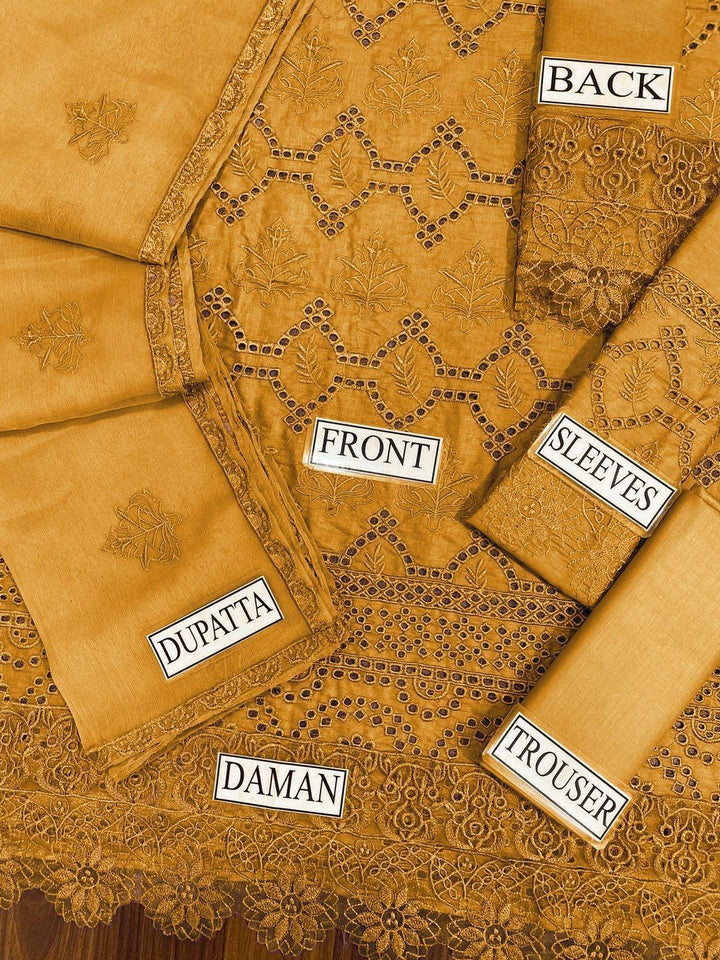 Kahf Cotton Suit-Cotton Suits-Replica Zone