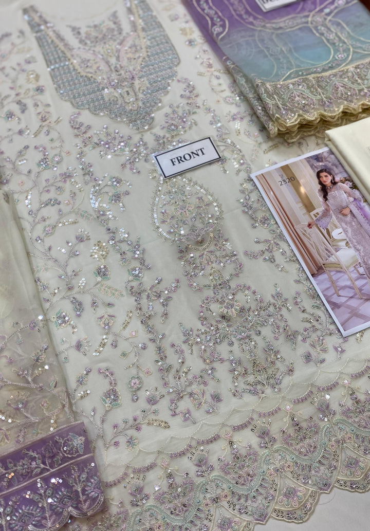 Kanwal Malik Chiffon Suit-Replica Suits-Replica Zone