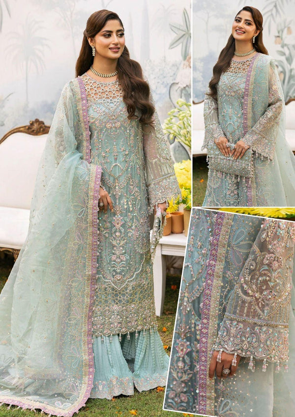 Kanwal Malik Net Bridal Suit-Bridal Suits-Replica Zone