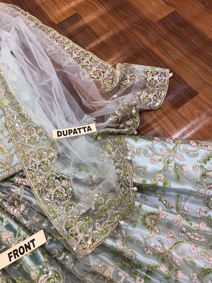 Kanwal Malik Net Frock-Bridal Suits-Replica Zone