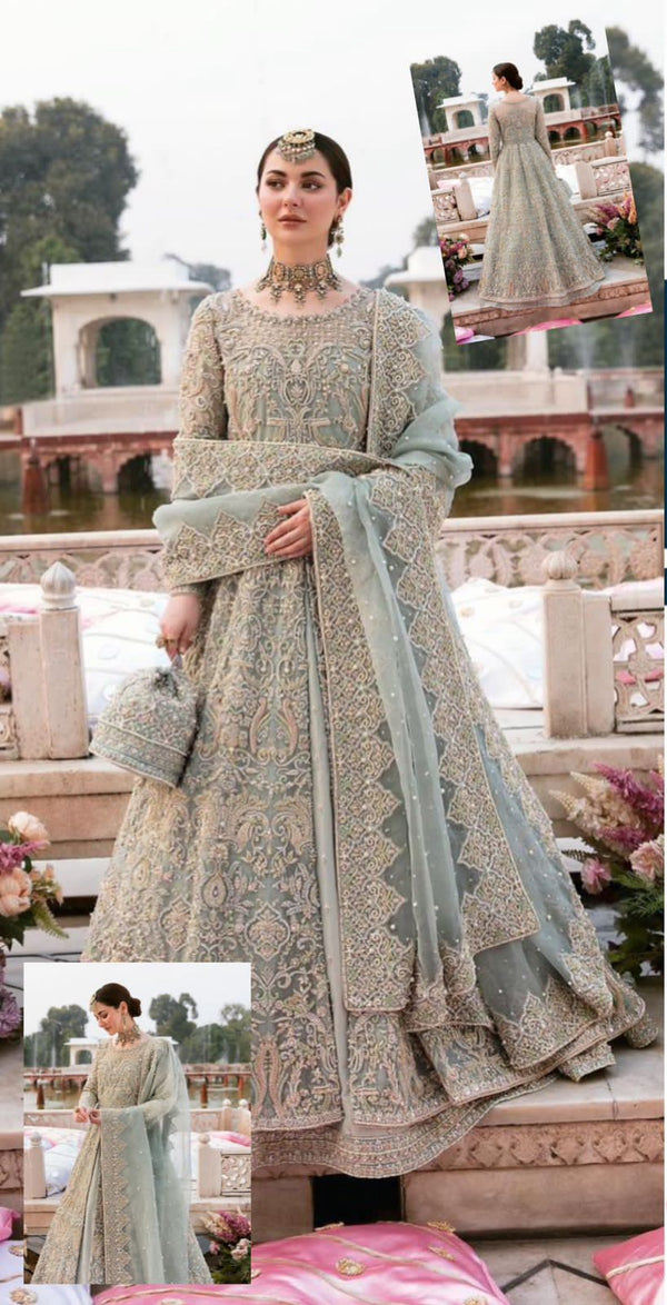 Kanwal Malik Net Frock-Bridal Suits-Replica Zone