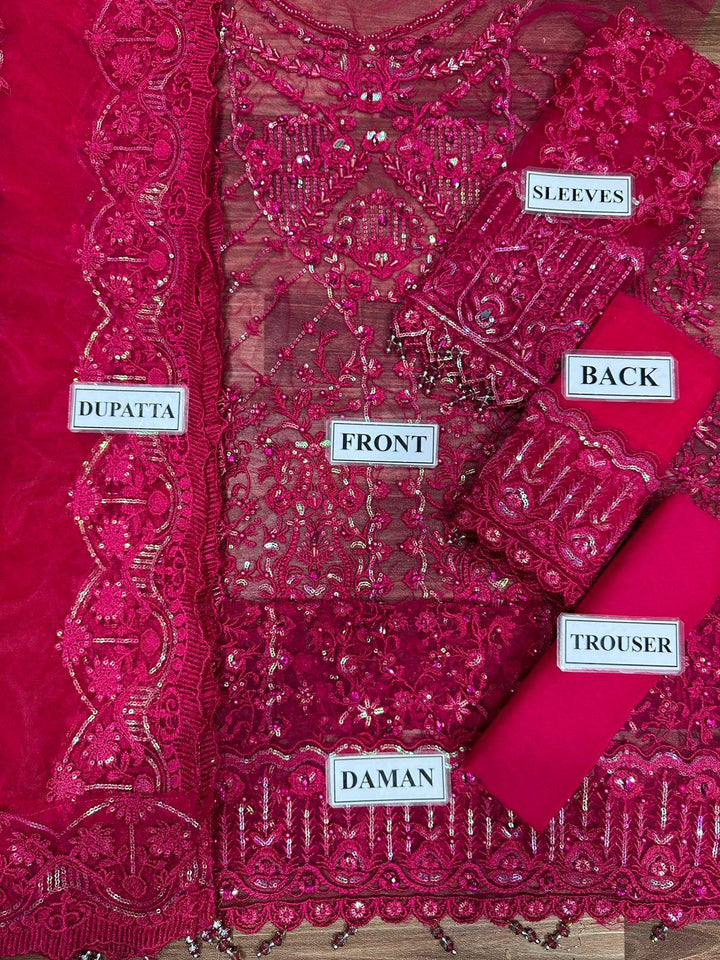 Kanwal Malik Net Suit-Replica Suits-Replica Zone