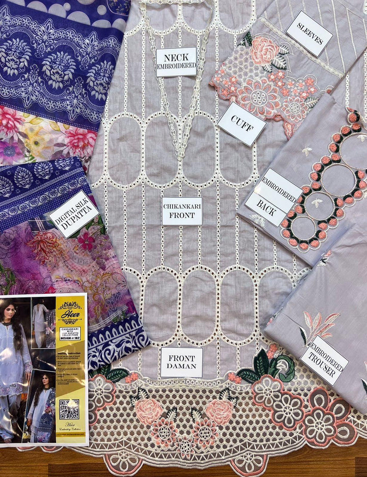 Laam Cotton Suit-Cotton Suits-Replica Zone