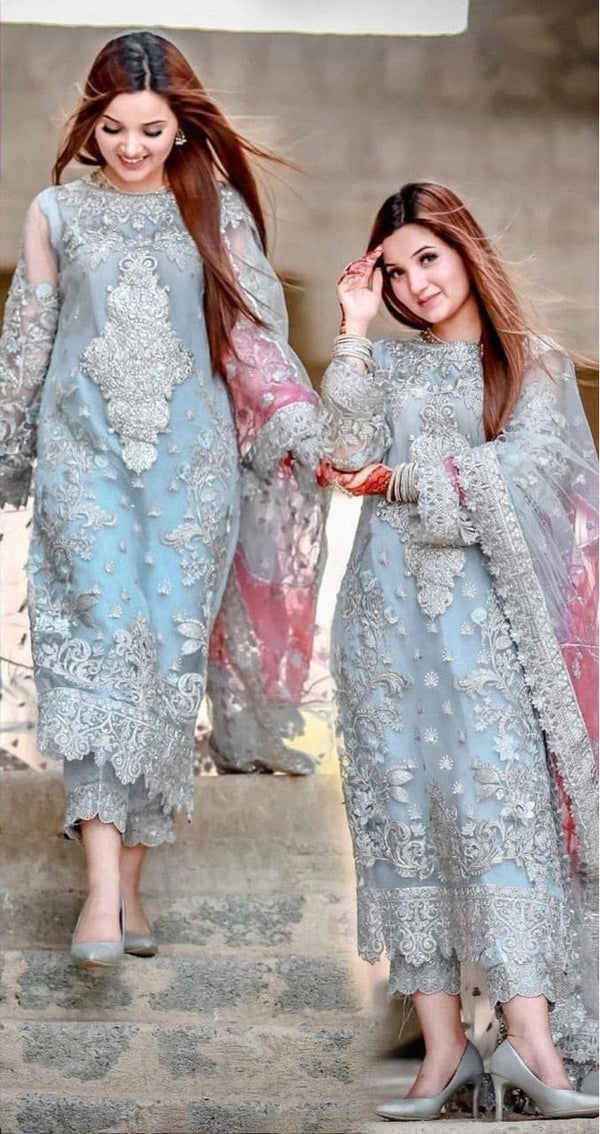 laam party wear dresses with price in pakistan online Georgette Kurta Set in Mustard by Chicophicial - UKK9904