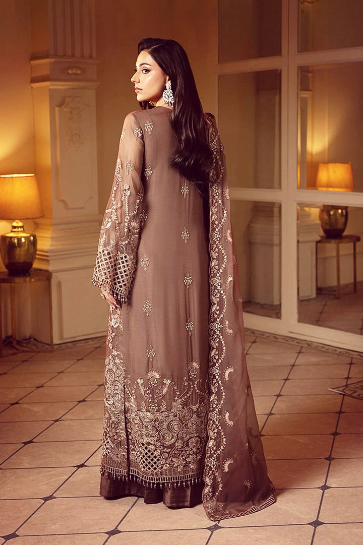 Laavish Chiffon Suit-Replica Suits-Replica Zone