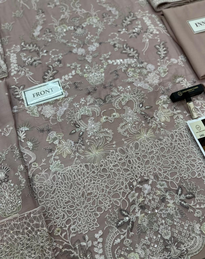 Laavish Chiffon Suit-Replica Suits-Replica Zone