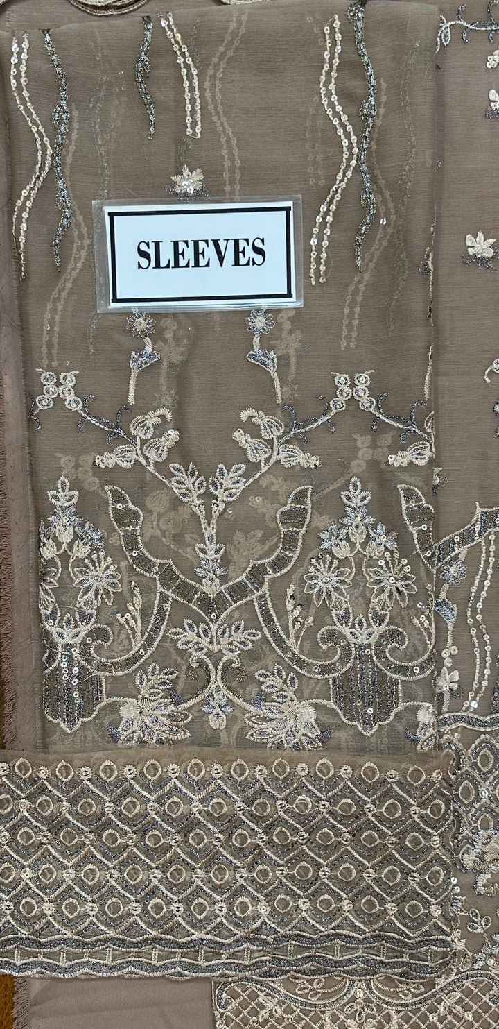 Laavish Chiffon Suit-Replica Suits-Replica Zone