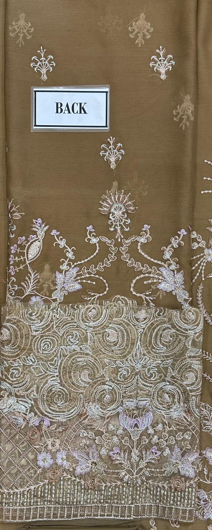 Laavish Chiffon Suit-Replica Suits-Replica Zone