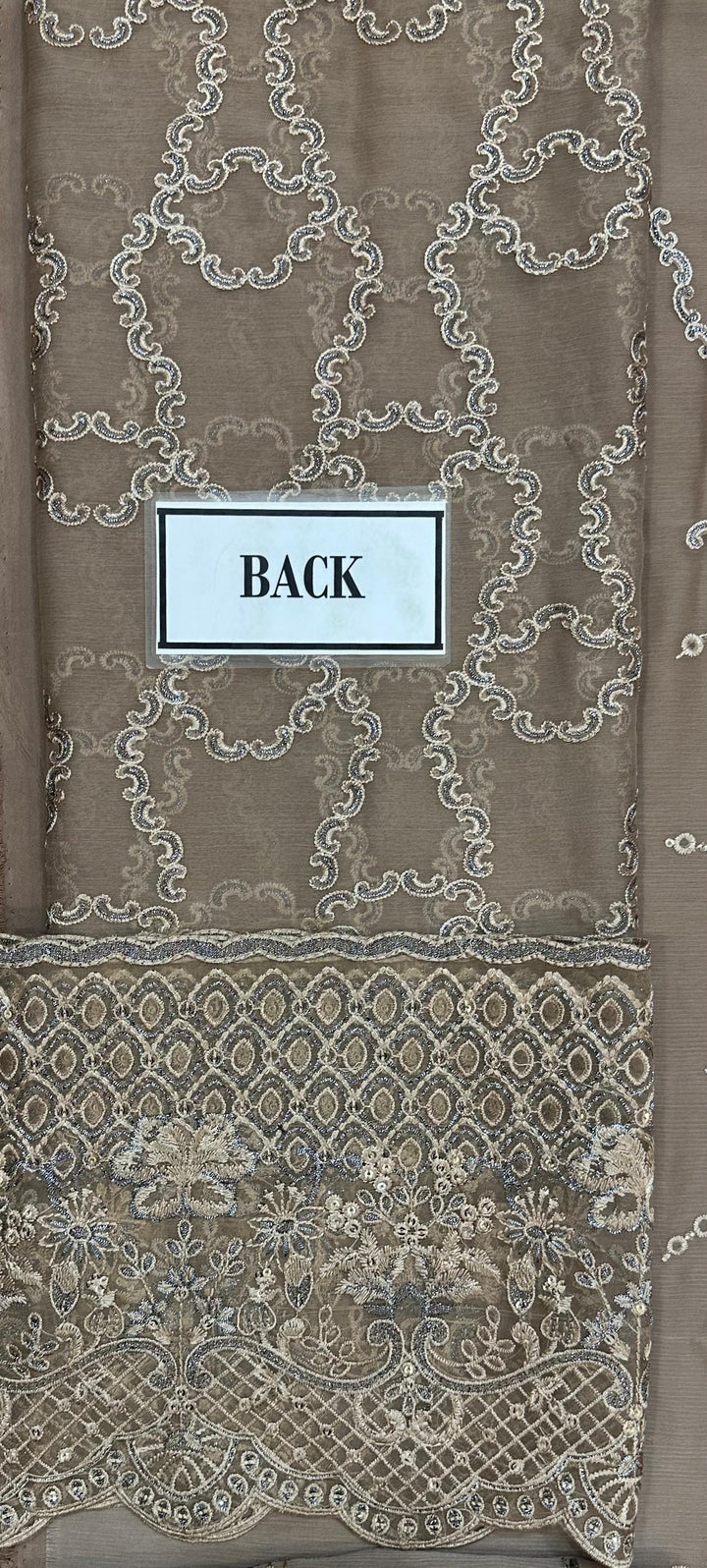 Laavish Chiffon Suit-Replica Suits-Replica Zone