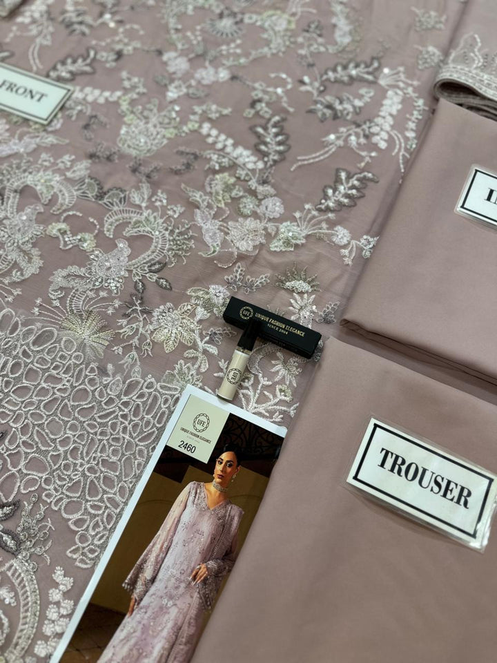 Laavish Chiffon Suit-Replica Suits-Replica Zone