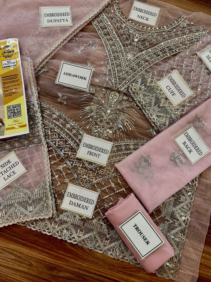 Laventara Organza Suit-Replica Suits-Replica Zone