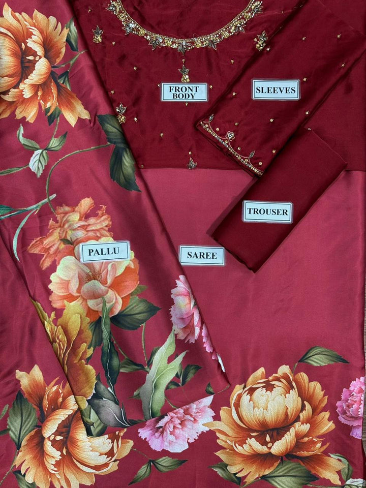 Lulusar Silk Saree-Bridal Suits-Replica Zone
