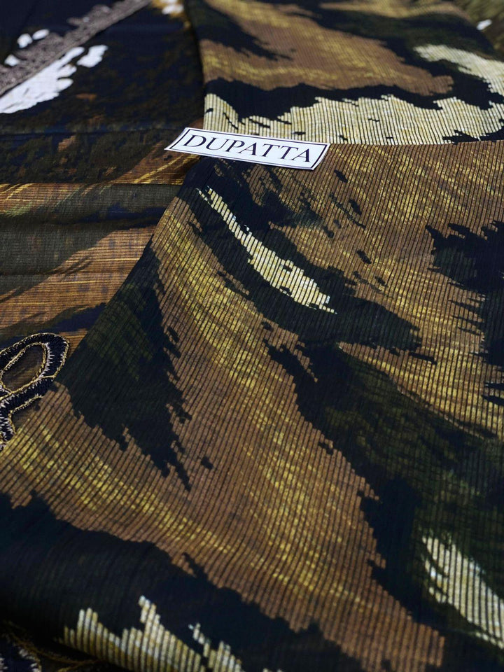 M Print Lawn Suit-Lawn Suits-Replica Zone