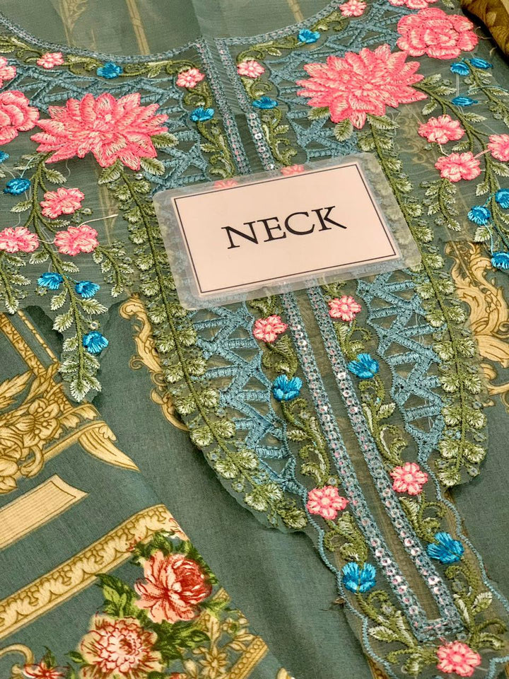 M Print Lawn Suit-Lawn Suits-Replica Zone