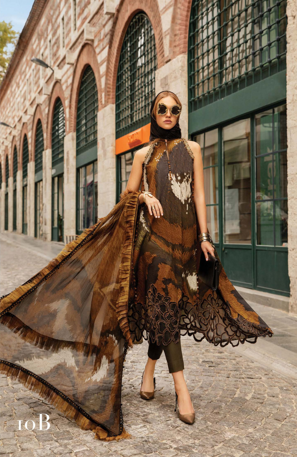 M Print Lawn Suit-Lawn Suits-Replica Zone
