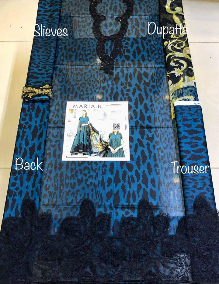 M Print Lawn Suit-Lawn Suits-Replica Zone