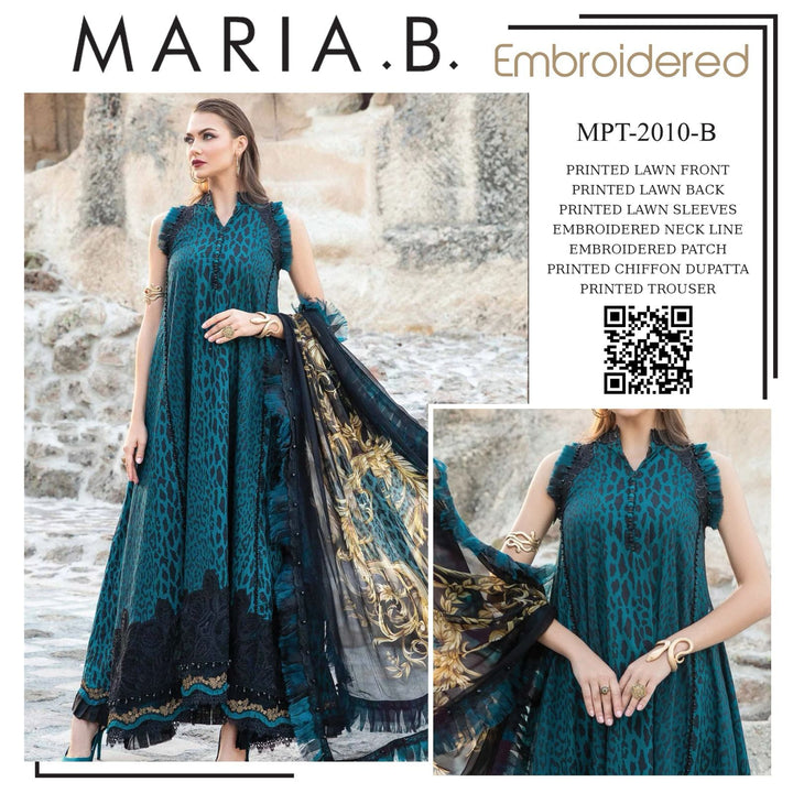 M Print Lawn Suit-Lawn Suits-Replica Zone