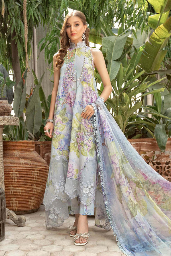 M Print Lawn Suit-Lawn Suits-Replica Zone