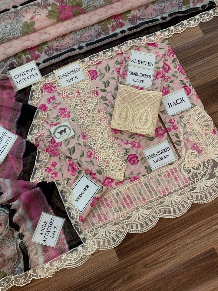 Mahnur Lawn Suit-Lawn Suits-Replica Zone