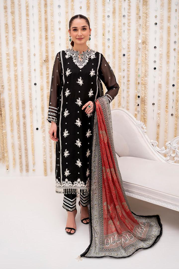 Maliha Kamal Chiffon Suit-Replica Suits-Replica Zone