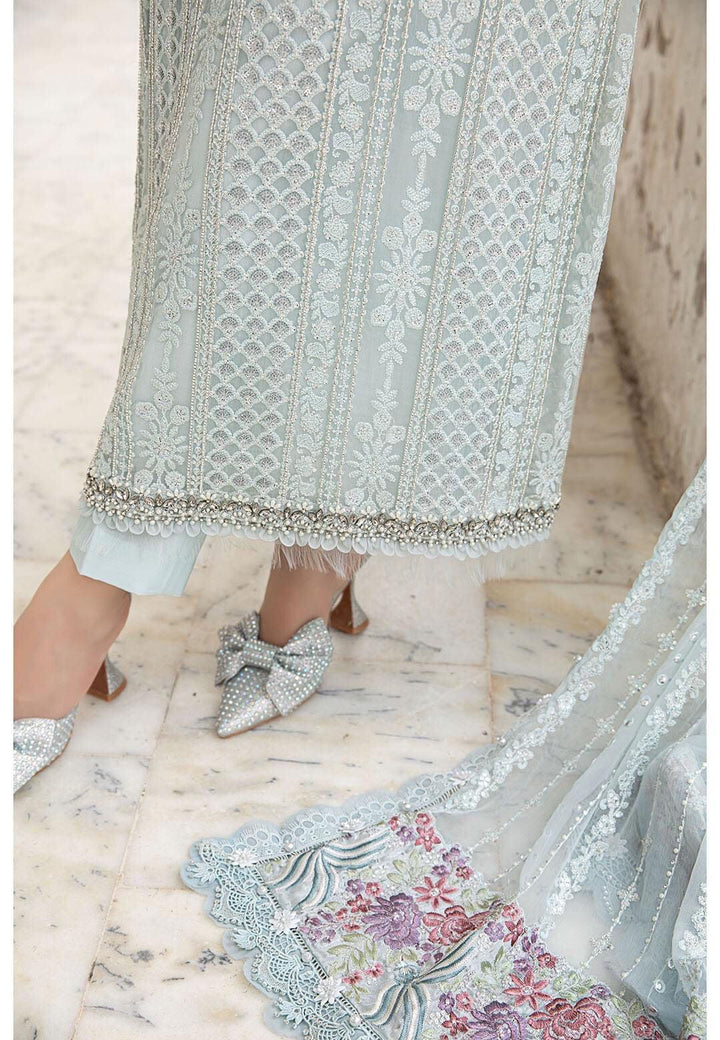 Maria B Chiffon Suit-Replica Suits-Replica Zone