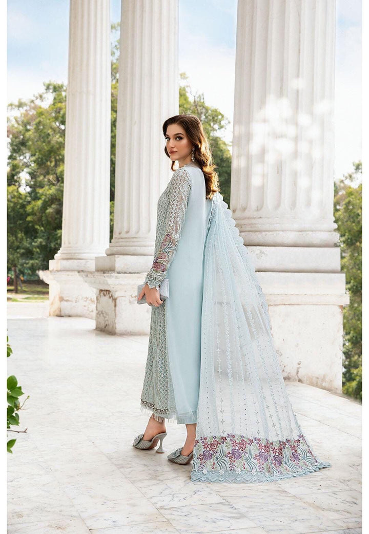 Maria B Chiffon Suit-Replica Suits-Replica Zone