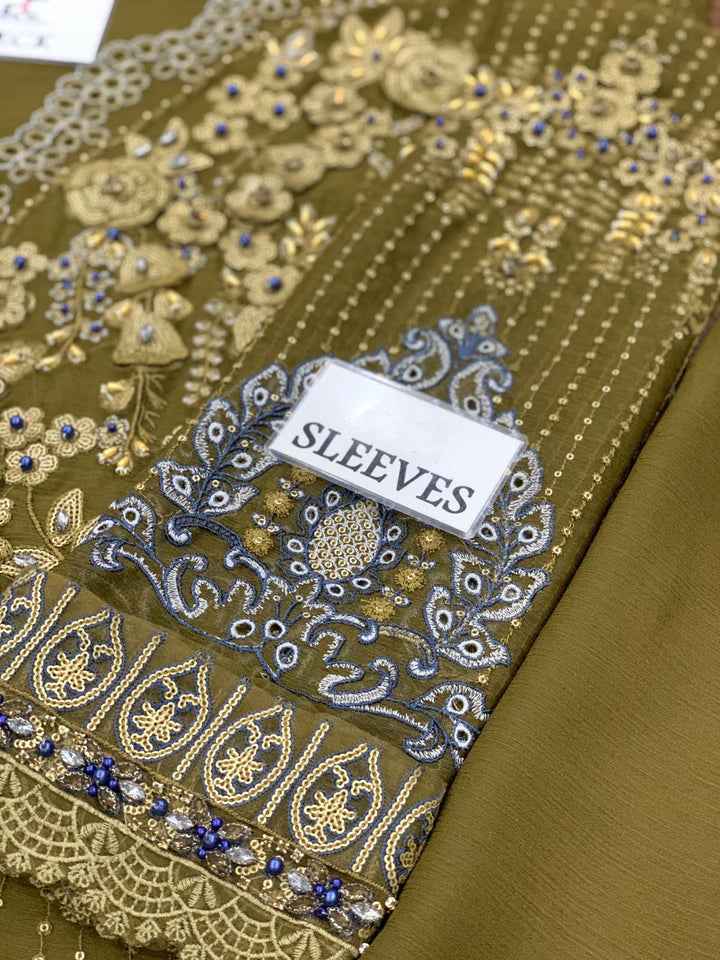 Maria B Chiffon Suit-Replica Suits-Replica Zone