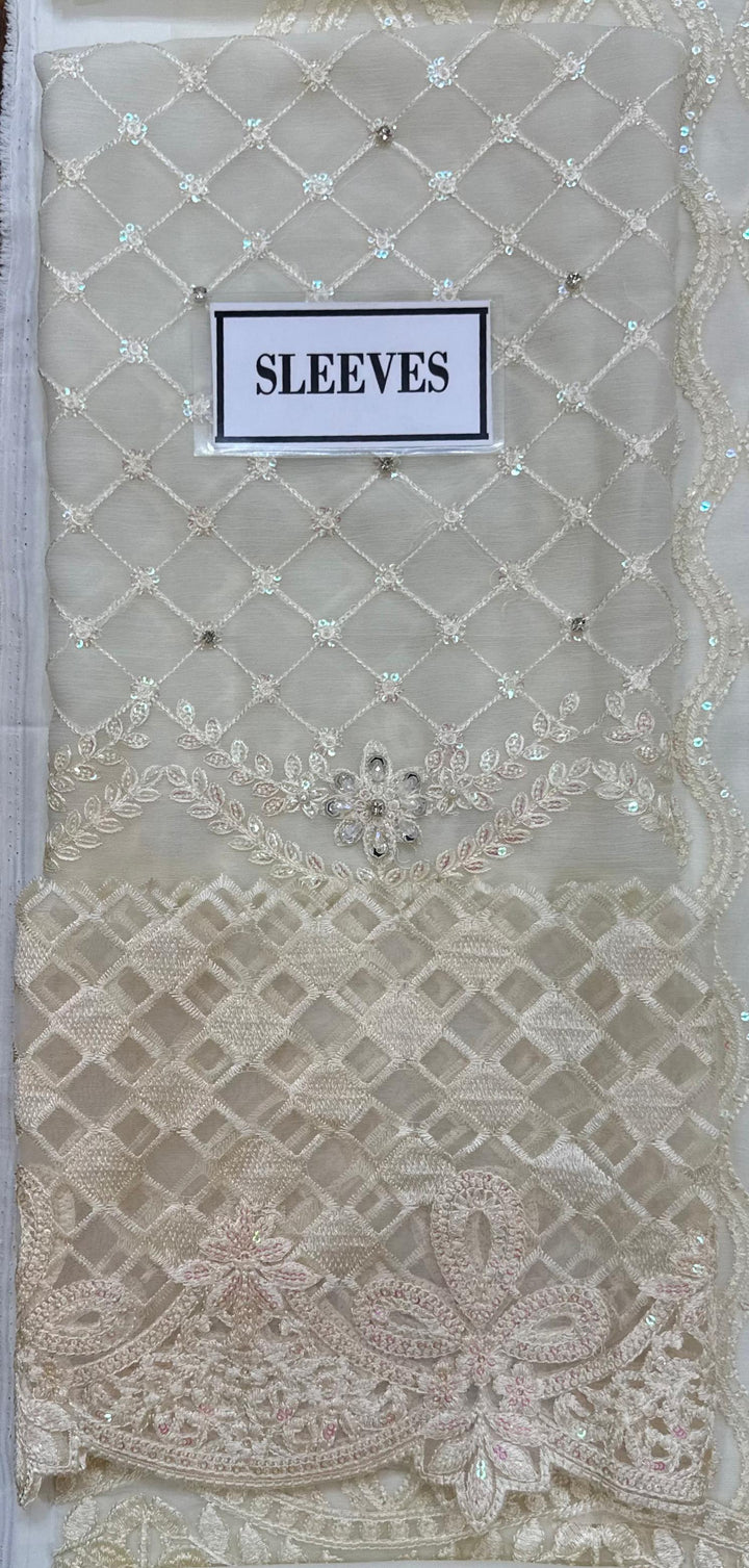 Maria B Chiffon Suit-Replica Suits-Replica Zone