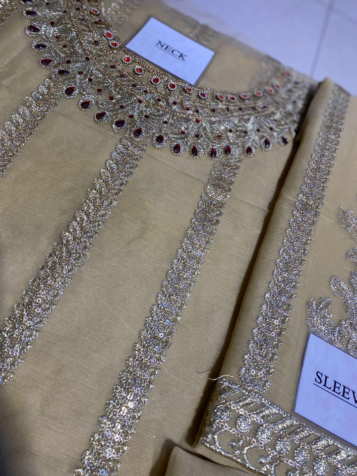 Maria B Chiffon Suit-Replica Suits-Replica Zone